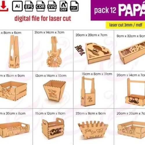 Pack Dia Del Padre Creativo Digital